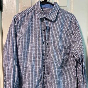 2/$30.00 Men's Tasso Elba Button-Down Shirt 16 1/2"
